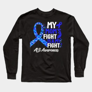 Als Awareness Support Als Mom Long Sleeve T-Shirt